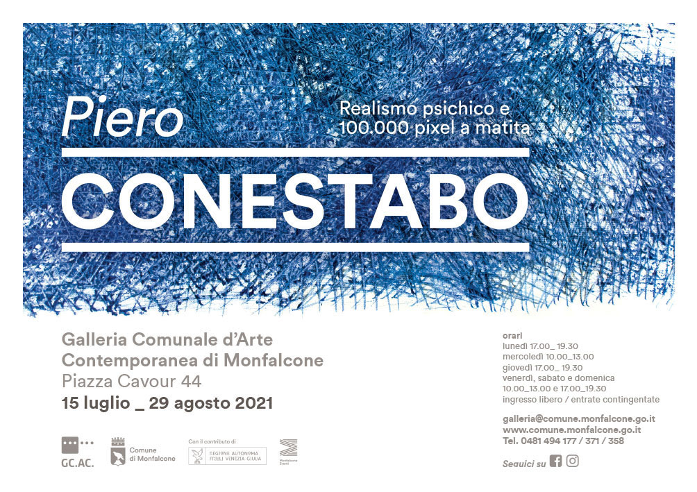 Piero Conestabo – Realismo psichico e 100.000 pixel a matita